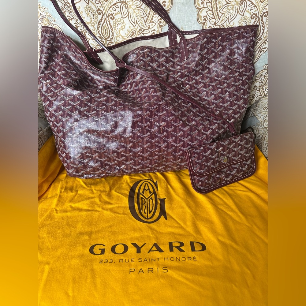 Goyard Tote with Pouch and dust bag